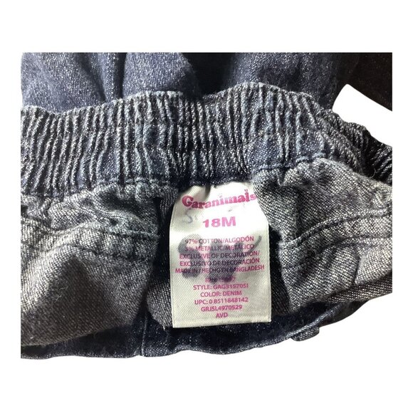 Lot Of 3 Garanimals Multicolor Shirts & Elastic Waist Blue Jeans Baby Girl 18M - Picture 4 of 16